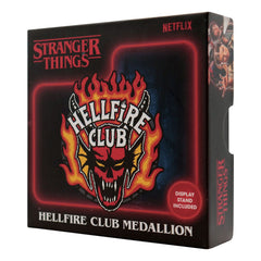 Stranger Things Medallion Hellfire Club Limited Edition   5060948295154