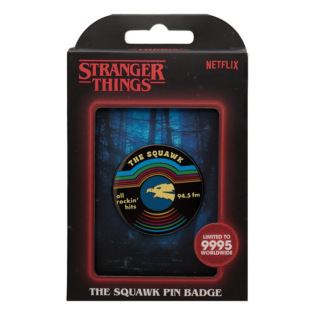 Stranger Things Pin Badge The Squawk Limited Edition      5060948295161