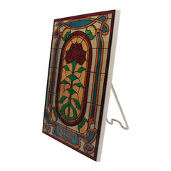 Stranger Things Resin Plaque Creel House Stained Glass Window 5060948295185