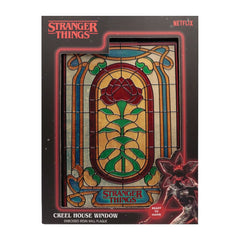 Stranger Things Resin Plaque Creel House Stained Glass Window 5060948295185