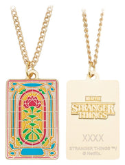 Stranger Things Necklace Creel House Window Limited Edition 3 x 2 cm 5061114760902