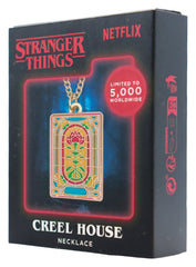 Stranger Things Necklace Creel House Window Limited Edition 3 x 2 cm 5061114760902