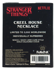 Stranger Things Necklace Creel House Window Limited Edition 3 x 2 cm 5061114760902