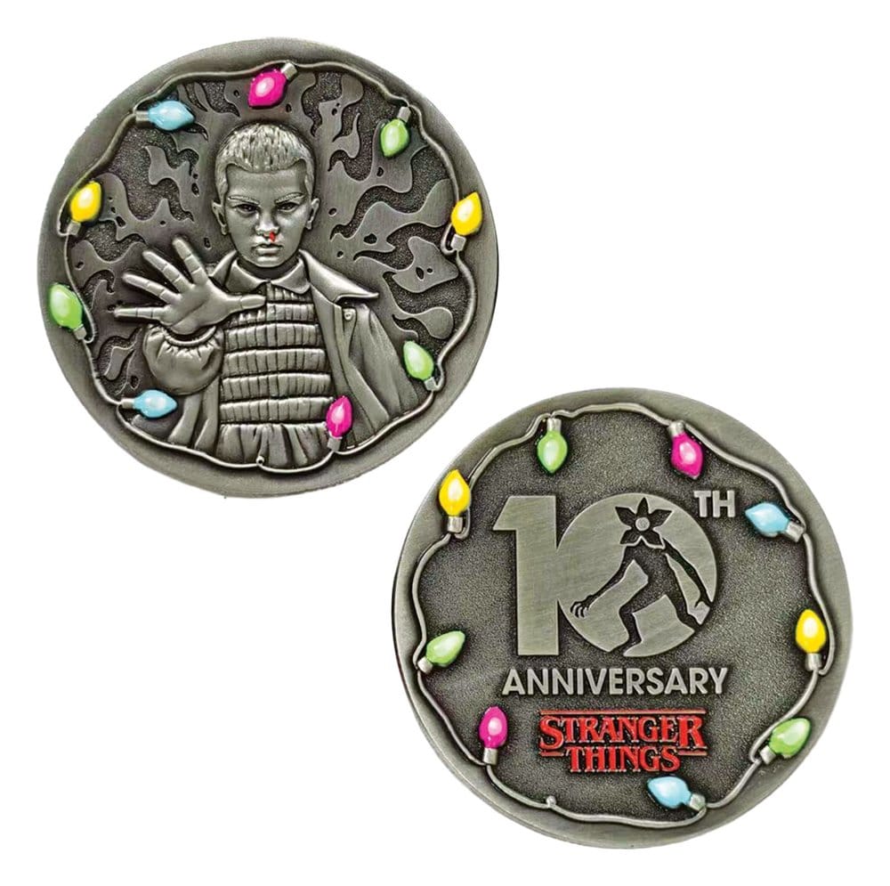 Stranger Things Collectable Coin 10th Anniversary Eleven Limited Edition 5061114761336