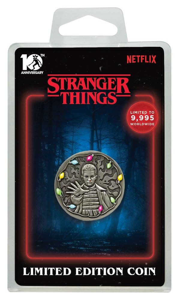 Stranger Things Collectable Coin 10th Anniversary Eleven Limited Edition 5061114761336