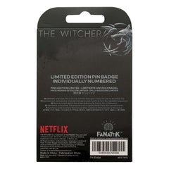 The Witcher Pin Badge Witcher Symbol Limited Edition 5060948295598