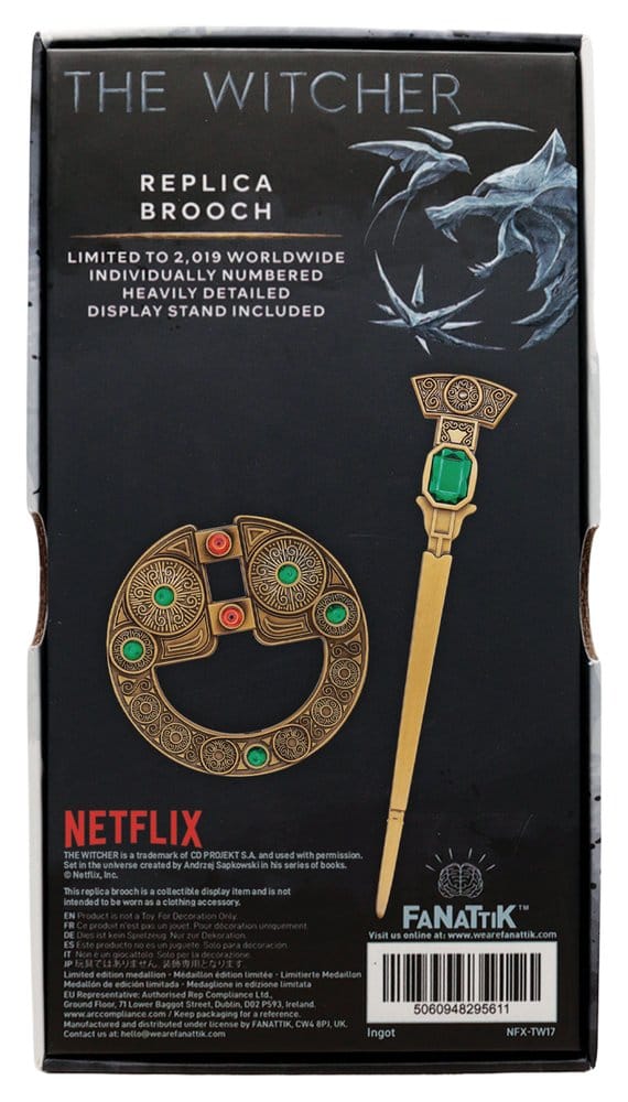 The Witcher Replica 1/1 Renfri's Brooch 5060948295611
