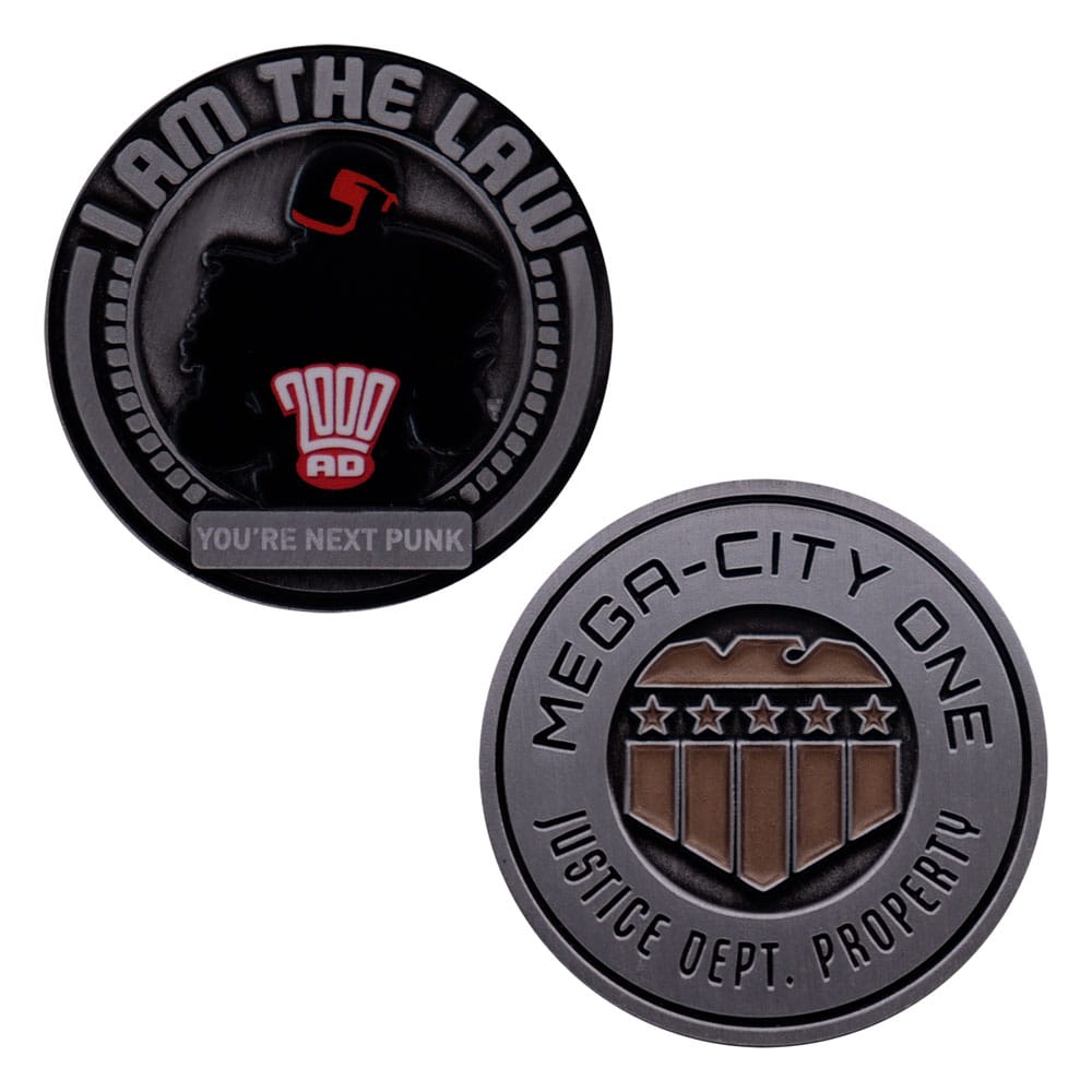 2000 AD Collectable Coin Judge Dredd Mega-City One Limited Edition  5060948297066