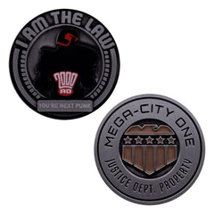 2000 AD Collectable Coin Judge Dredd Mega-City One Limited Edition  5060948297066