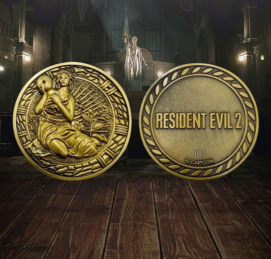Resident Evil 2 Replica 1/1 Maiden Medallion 5060662463280