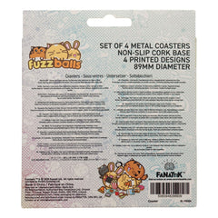 Fuzzballs Coaster 4-Pack  5060948296939