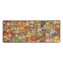 Fuzzballs Desk Pad & Coaster Set 5060948296946