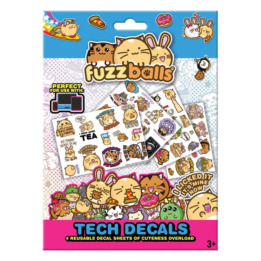 Fuzzballs Tech Sticker Pack  5060948296960