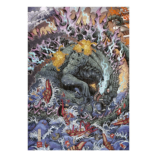 Godzilla Art Print Limited Edition 42 x 30 cm 5060948293037