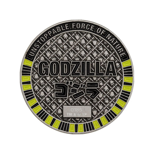 Godzilla Collectable Coin 70th Anniversary Li 5060948293112