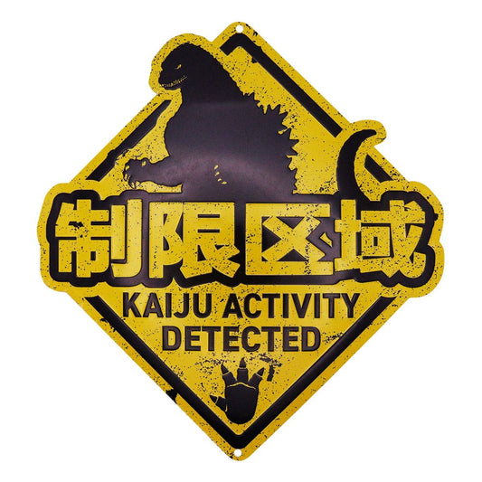 Godzilla Tin Sign Kaiju 5060948293136