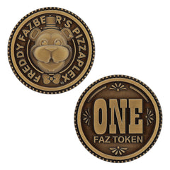 Five Nights at Freddy´s Collectable Coin One Faz Token Limited Edition 5060948293020