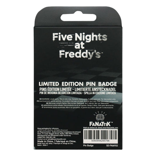 Five Nights at Freddy´s Pin Badge Fazbear Entertainment Limited Edition 5060948295796