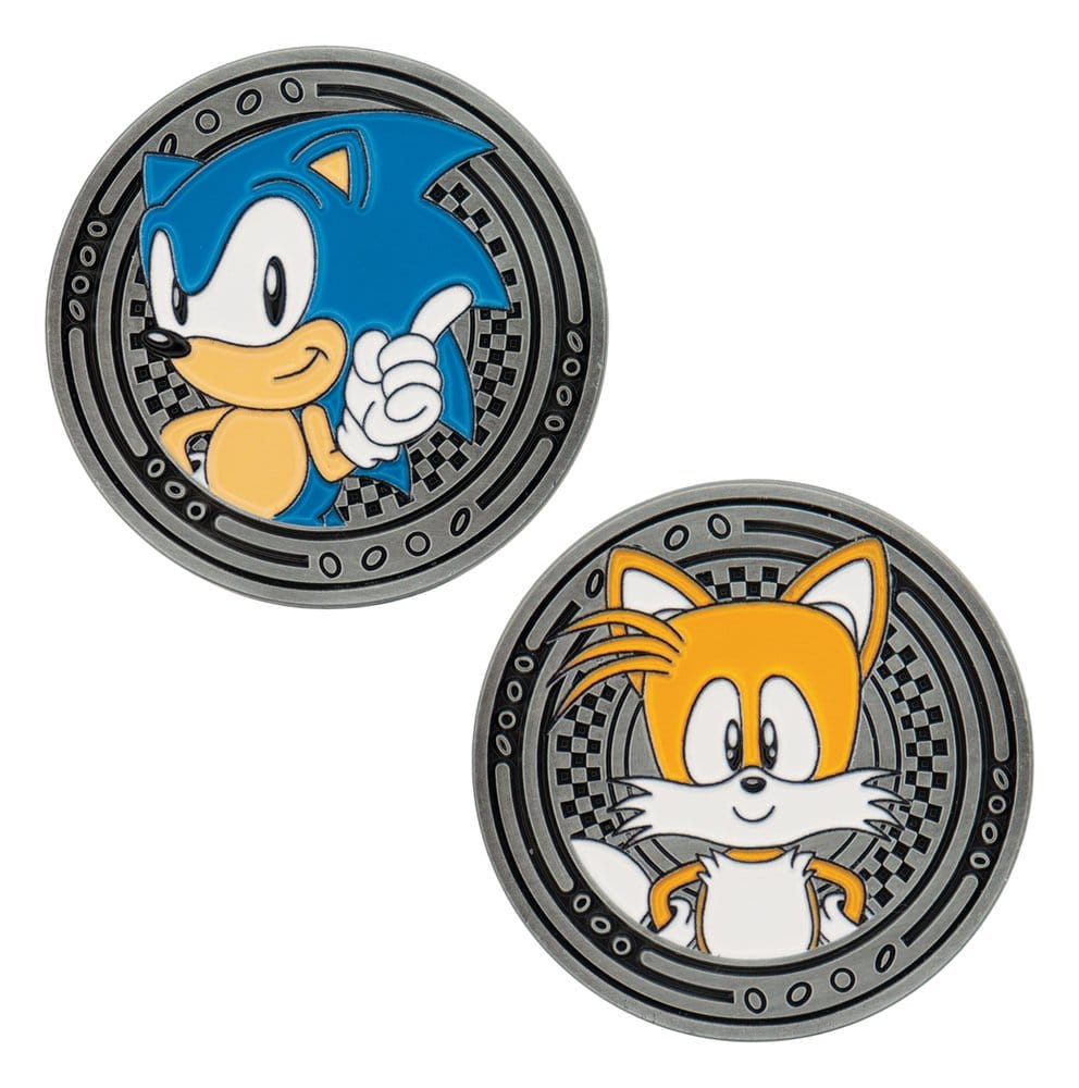Sonic - The Hedgehog Collectable Coin Sonic & Tails 5060948298582