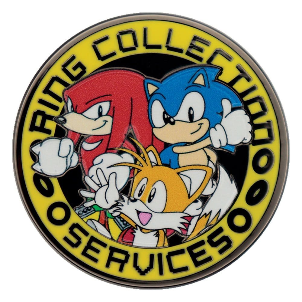 Sonic - The Hedgehog Pin Badge Sonic, Tails, Knuckles Limited Edition         5060948298599