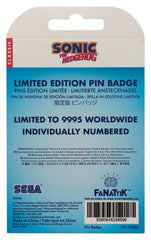 Sonic - The Hedgehog Pin Badge Sonic, Tails, Knuckles Limited Edition         5060948298599
