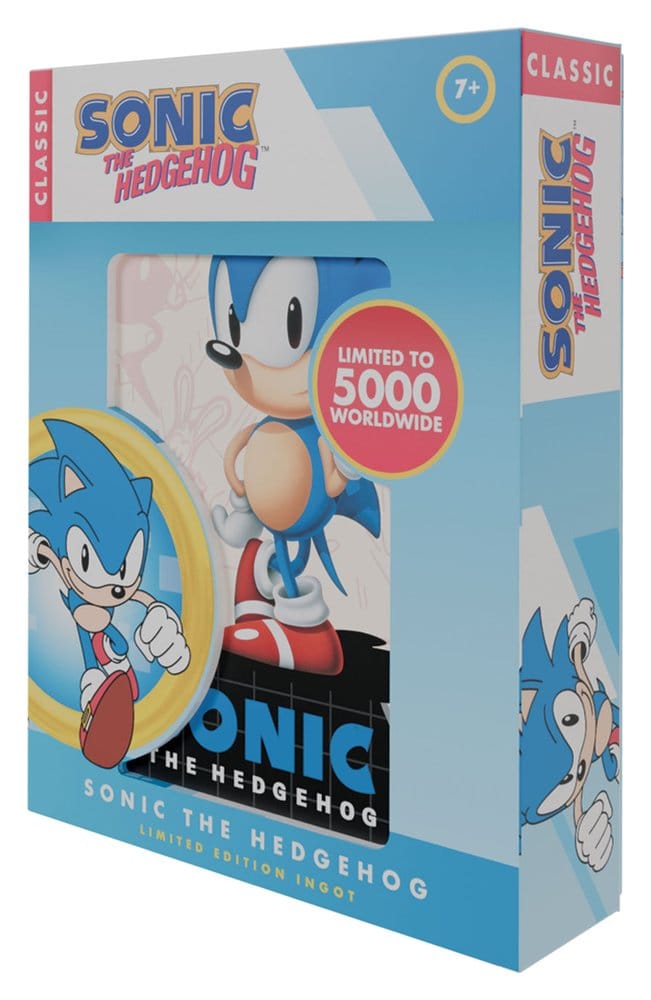 Sonic - The Hedgehog Ingot Limited Edition   5060948298636