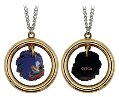 Sonic - The Hedgehog Necklace with Pendant Ring 5060948298667