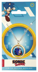 Sonic - The Hedgehog Necklace with Pendant Ring 5060948298667
