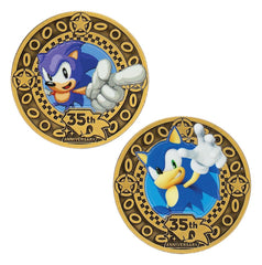 Sonic the Hedgehog Collectable Coin 35th Anniversary Limited Edition 5060948298681