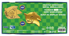 Sonic the Hedgehog Medallion Set 35th Anniversary Then & Now Limited Edition 5060948298728