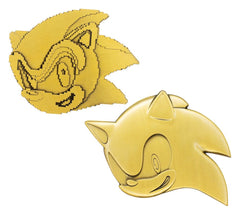 Sonic the Hedgehog Medallion Set 35th Anniversary Then & Now Limited Edition 5060948298728