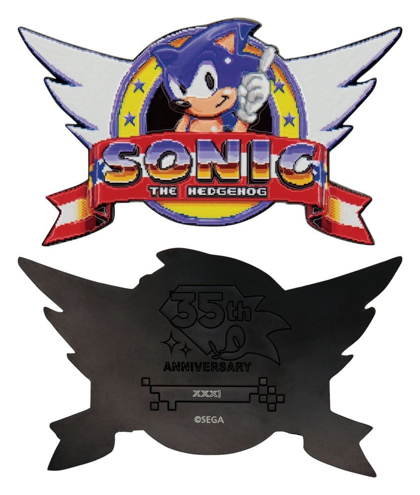Sonic The Hedgehog Collectable Coin Original Logo 5060948298766