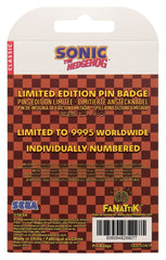Sonic The Hedgehog Pin Badge Moving 5060948299077