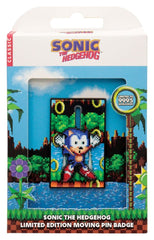 Sonic The Hedgehog Pin Badge Moving 5060948299077
