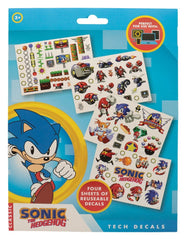 Sonic - The Hedgehog Tech Sticker Pack  5060948299107