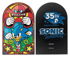 Sonic The Hedgehog Ingot Stained Glass Window Style 60 cm 5060948299831
