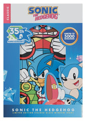Sonic The Hedgehog Ingot Stained Glass Window Style 60 cm 5060948299831