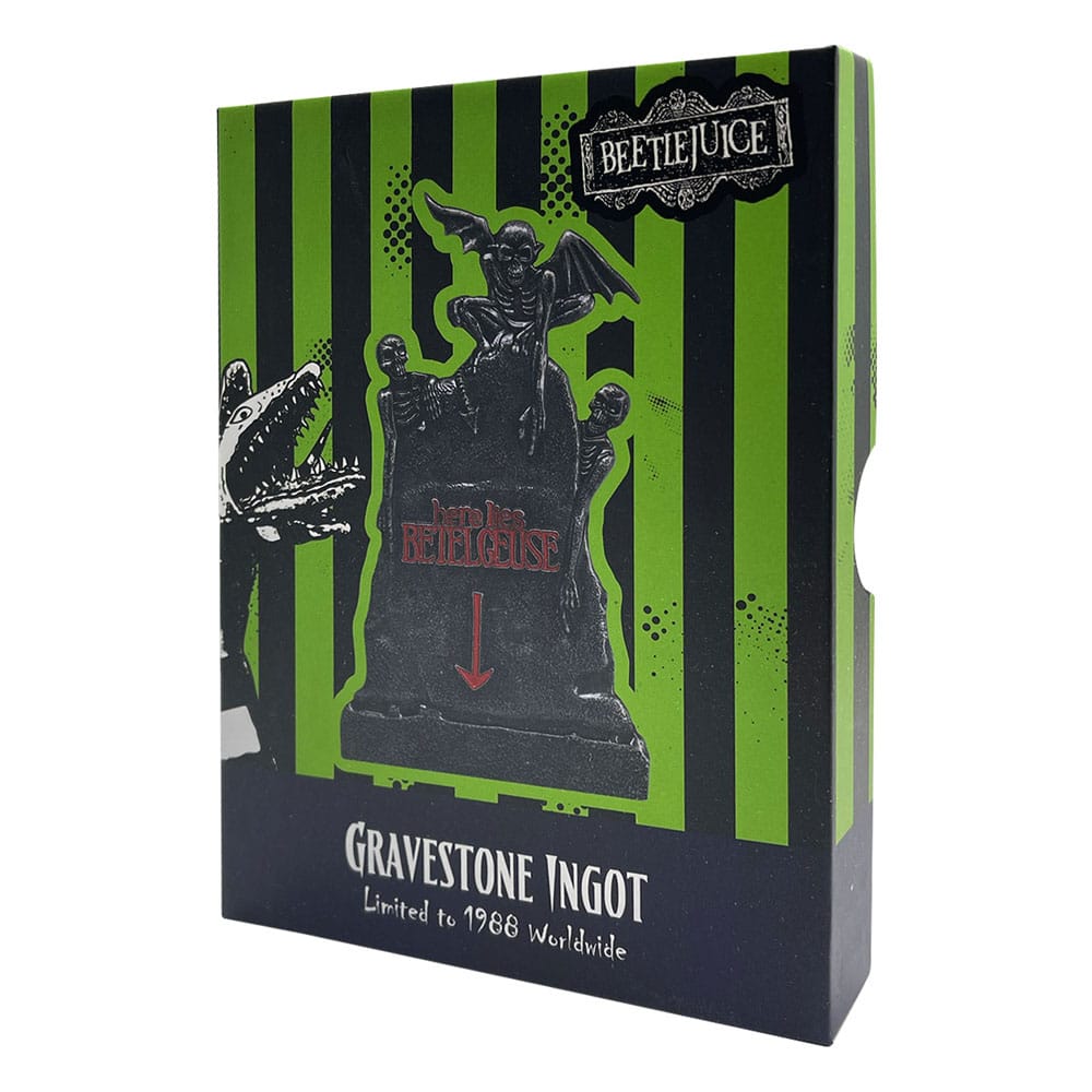Beetlejuice Ingot Gravestone Limited Edition 5060948290081
