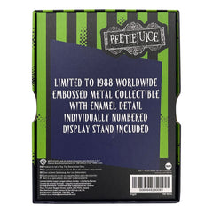 Beetlejuice Ingot Gravestone Limited Edition 5060948290081