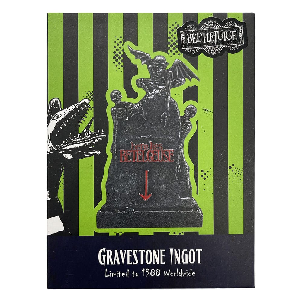 Beetlejuice Ingot Gravestone Limited Edition 5060948290081
