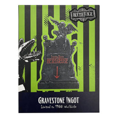 Beetlejuice Ingot Gravestone Limited Edition 5060948290081