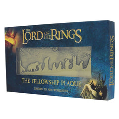 Lord of the Rings The Fellowship Plaque Limit 5060662465833