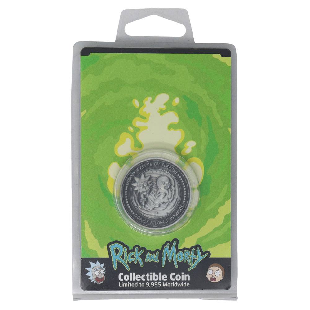 Rick & Morty Collectable Coin Limited Edition 5060948290135
