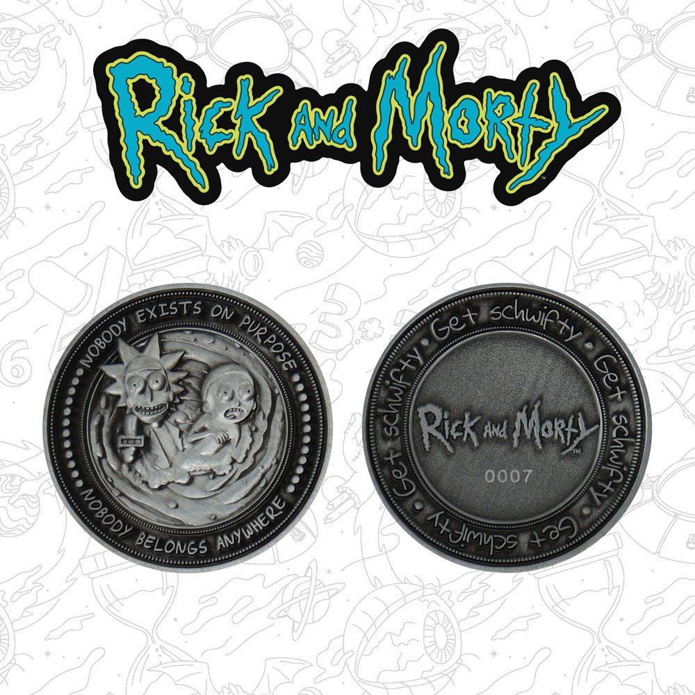 Rick & Morty Collectable Coin Limited Edition 5060948290135