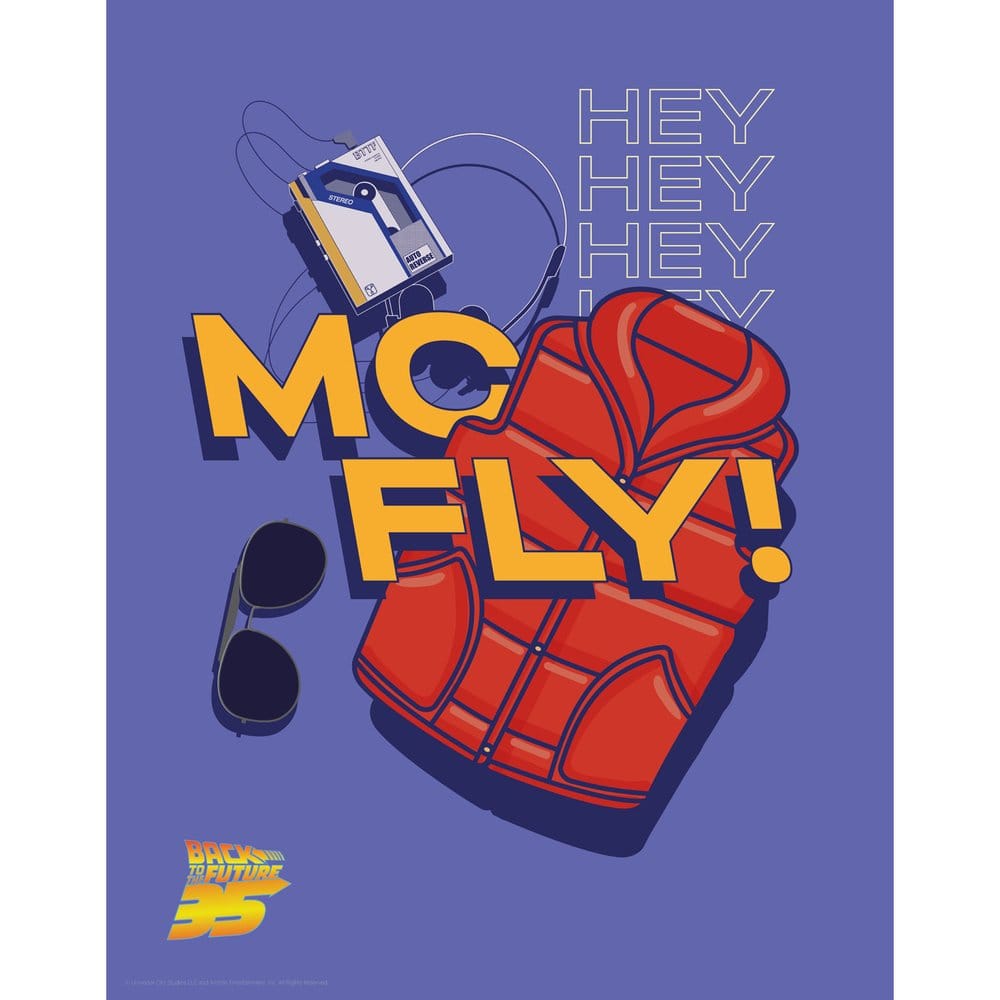 Back to the Future Art Print Limited Edition 5060662462375