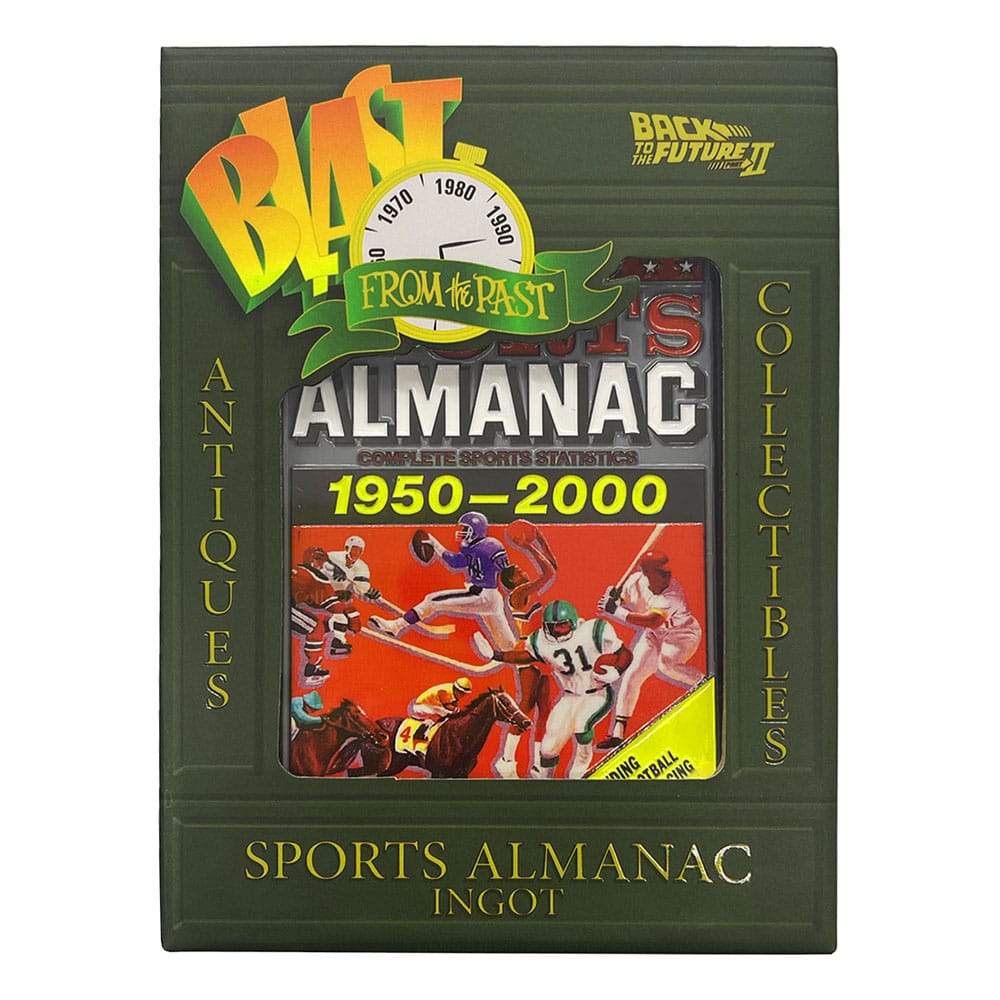 Back to the Future Ingot Sport Almanac Limited Edition 5060948292580
