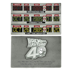 Back To The Future Ingot 40th Anniversary Time Circuits Limited Edition  5060948293716