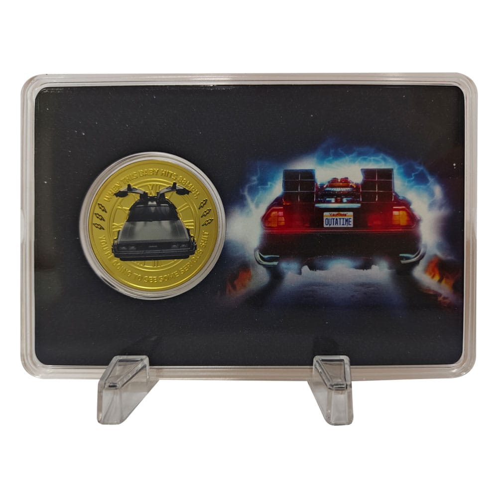Back To The Future Collectable Coin 40th Anniversary Limited Edition          5060948296489