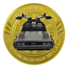 Back To The Future Collectable Coin 40th Anniversary Limited Edition          5060948296489
