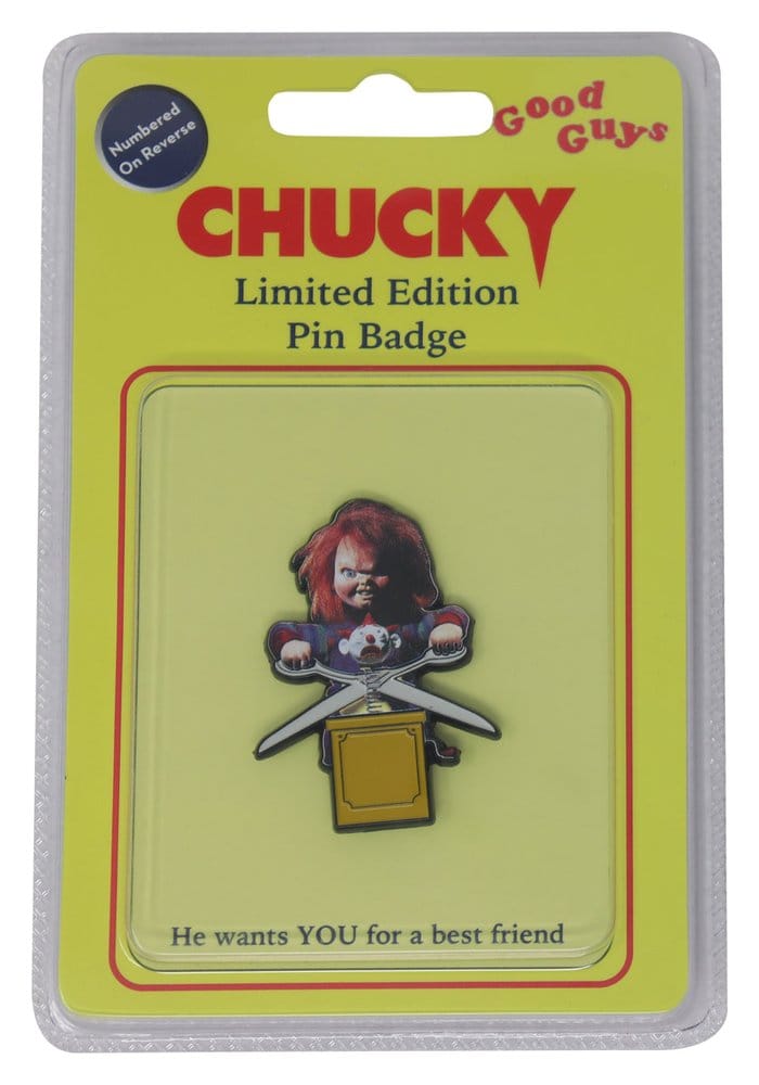 Chucky Pin Badge Limited Edition 5060662461781